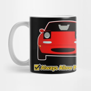 Always Allow Pop-Ups - Mazda Miata/MX-5 Gift Mug